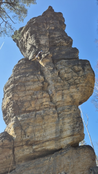 Stumpfer Kegel Südostwand