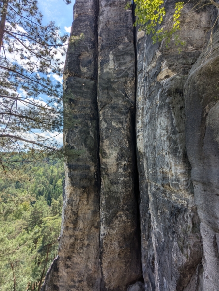 Dresdner Turm Aprilriss